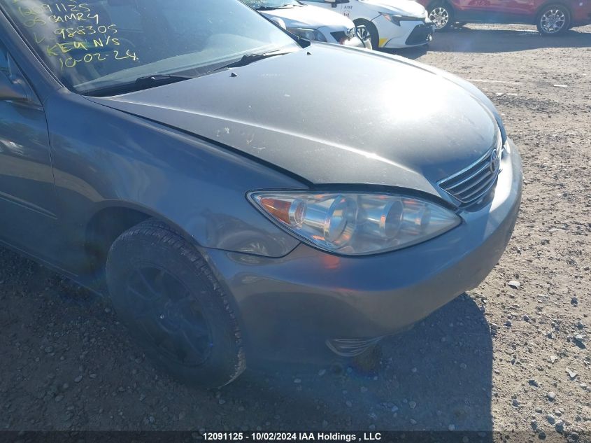 2005 Toyota Camry VIN: 4T1BE32K95U988305 Lot: 12091125