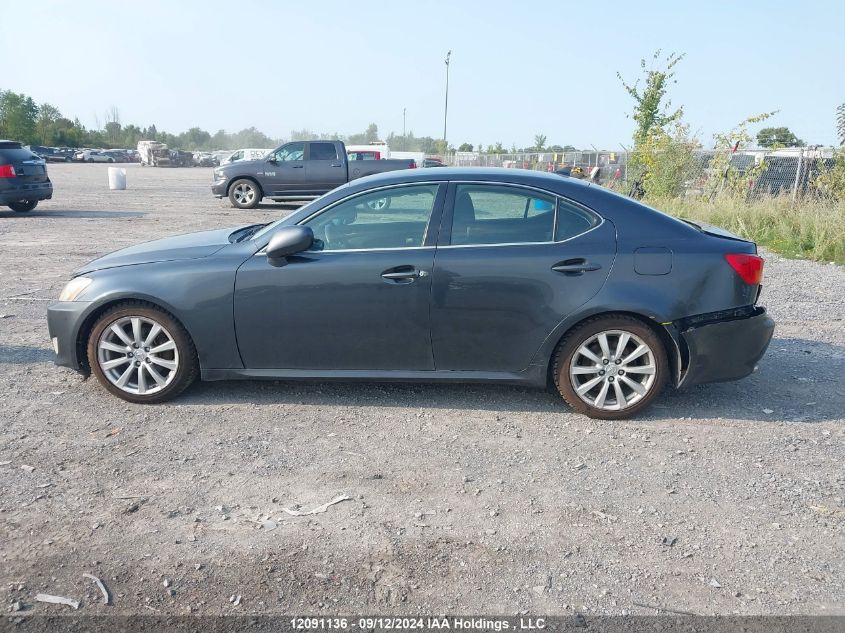 2007 Lexus Is 250 VIN: JTHBK262972026701 Lot: 12091136