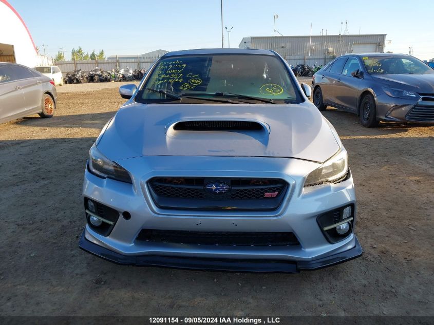 2015 Subaru Wrx VIN: JF1VA2U67F9802357 Lot: 12091154