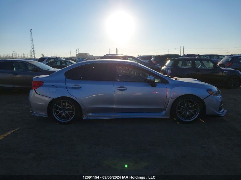 2015 Subaru Wrx VIN: JF1VA2U67F9802357 Lot: 12091154