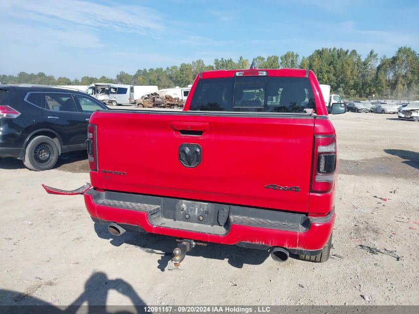 2019 Ram 1500 Rebel VIN: 1C6SRFLT3KN844103 Lot: 12091157