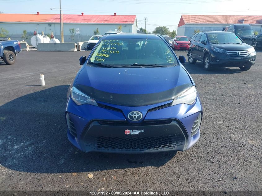 2017 Toyota Corolla L/Le/Xle/Se/Xse VIN: 2T1BURHEXHC851368 Lot: 12091192