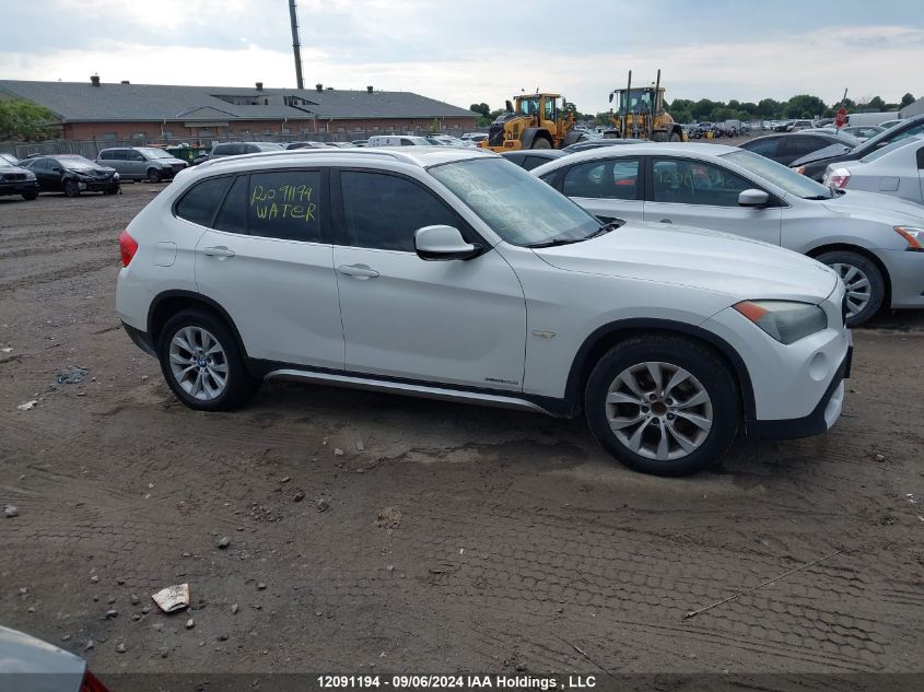 2012 BMW X1 VIN: WBAVL1C58CVR80575 Lot: 12091194