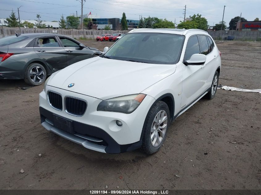 2012 BMW X1 VIN: WBAVL1C58CVR80575 Lot: 12091194