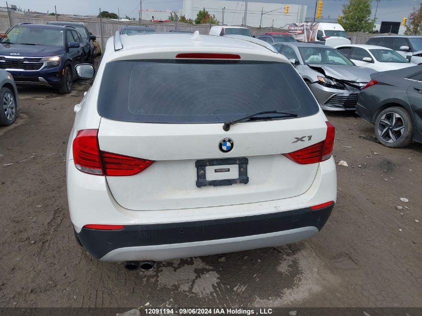 2012 BMW X1 VIN: WBAVL1C58CVR80575 Lot: 12091194