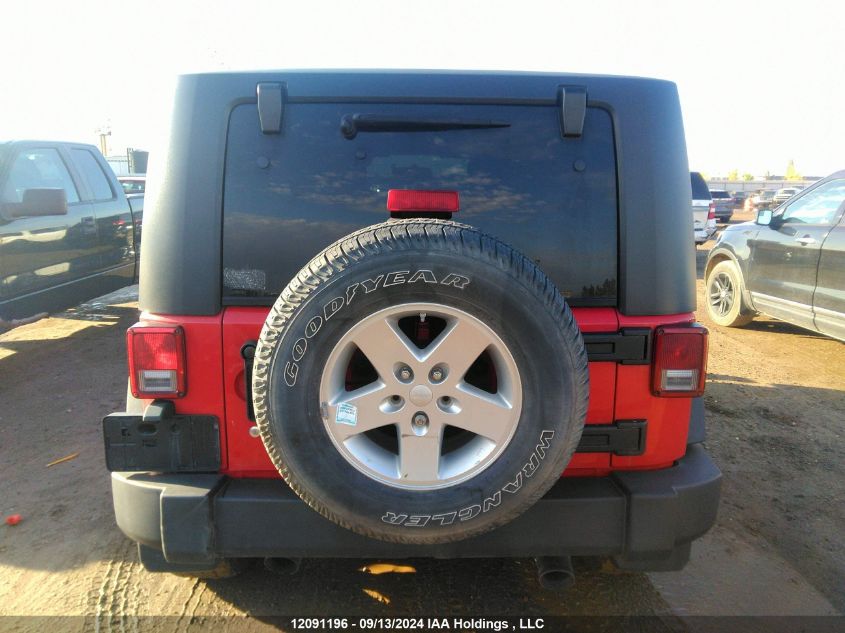 2008 Jeep Wrangler X VIN: 1J4FA24188L643223 Lot: 12091196