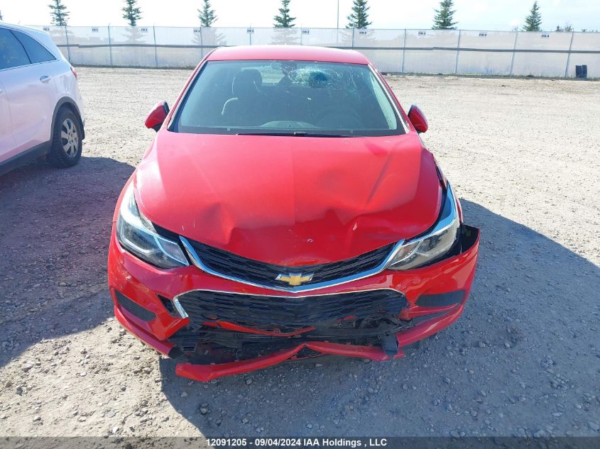 2017 Chevrolet Cruze VIN: 3G1BE6SMXHS507112 Lot: 12091205