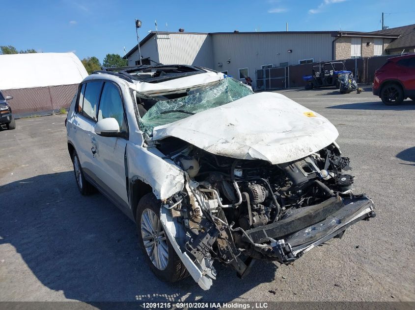 2016 Volkswagen Tiguan Comfort/High/R-Line/Sp Ed VIN: WVGJV7AX6GW092552 Lot: 12091215