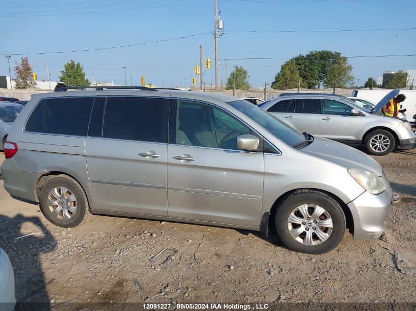 2005 Honda Odyssey VIN: 5FNRL38415B500989 Lot: 12091227