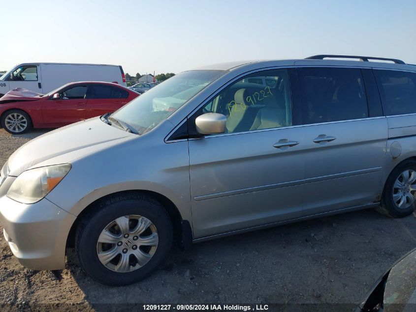 2005 Honda Odyssey VIN: 5FNRL38415B500989 Lot: 12091227