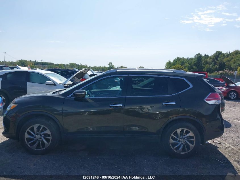 2015 Nissan Rogue VIN: 5N1AT2MV1FC807661 Lot: 12091246