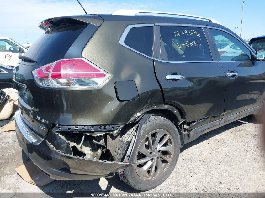 2015 Nissan Rogue VIN: 5N1AT2MV1FC807661 Lot: 12091246