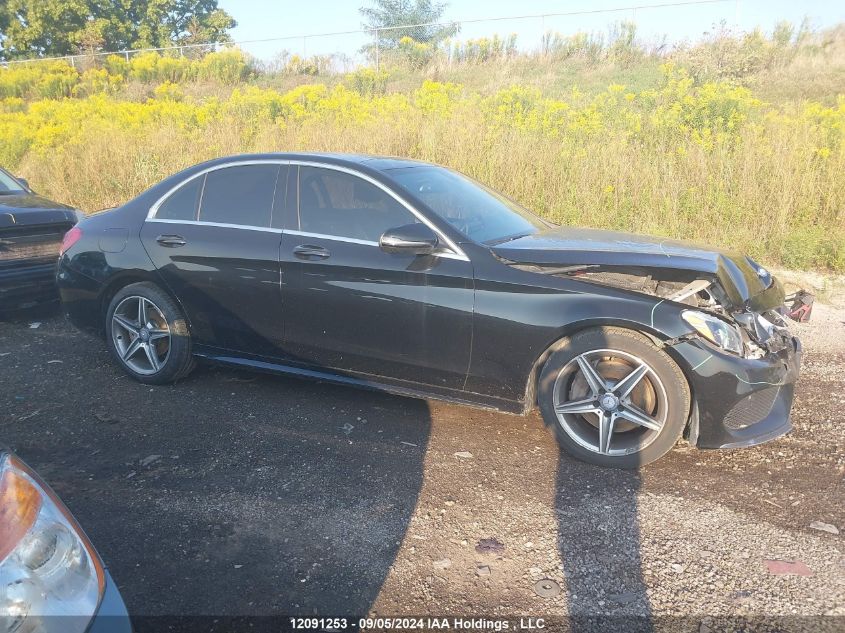 2016 Mercedes-Benz C-Class VIN: 55SWF4KB9GU121408 Lot: 12091253