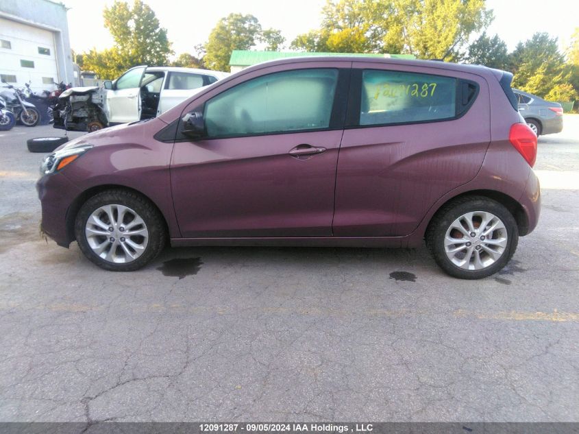 2019 Chevrolet Spark 1Lt VIN: KL8CD6SA3KC796036 Lot: 12091287