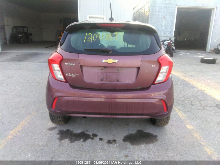 2019 Chevrolet Spark 1Lt VIN: KL8CD6SA3KC796036 Lot: 12091287