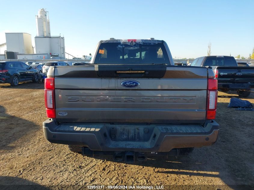 2022 Ford F-350 Lariat VIN: 1FT8W3BT2NEC52370 Lot: 12091317