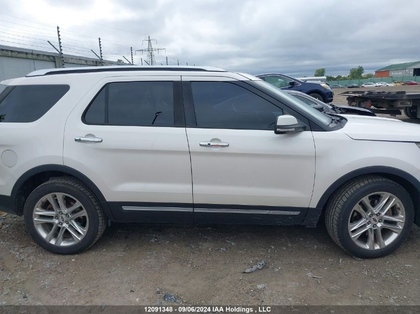 2016 Ford Explorer Limited VIN: 1FM5K8F86GGC75008 Lot: 12091348