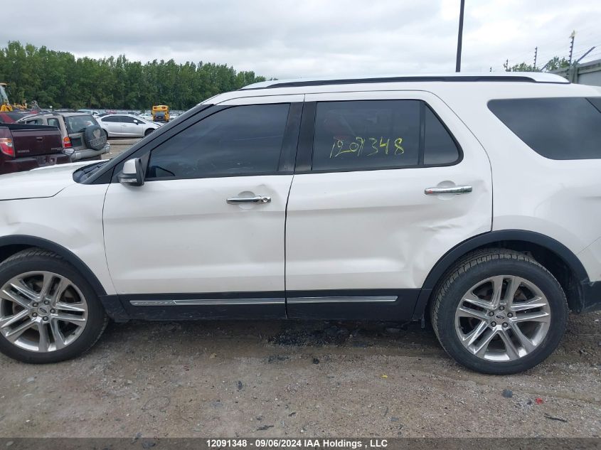 2016 Ford Explorer Limited VIN: 1FM5K8F86GGC75008 Lot: 12091348