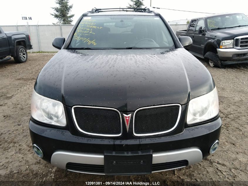 2007 Pontiac Torrent VIN: 2CKDL73F176112463 Lot: 12091381