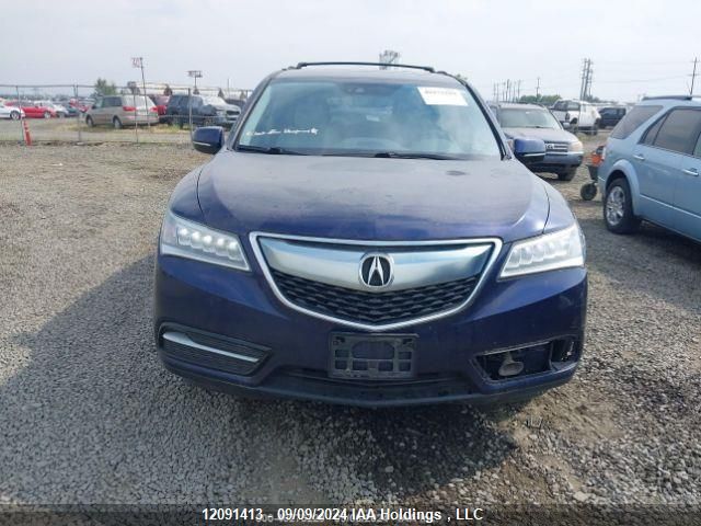 2016 Acura Mdx VIN: 5FRYD4H48GB508328 Lot: 12091413