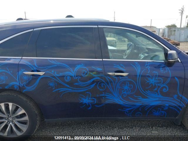 2016 Acura Mdx VIN: 5FRYD4H48GB508328 Lot: 12091413