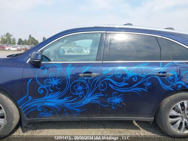 2016 Acura Mdx VIN: 5FRYD4H48GB508328 Lot: 12091413