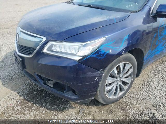 2016 Acura Mdx VIN: 5FRYD4H48GB508328 Lot: 12091413