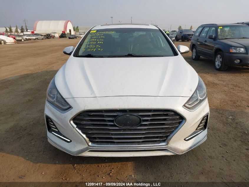 2018 Hyundai Sonata Gls VIN: 5NPE34AF4JH695630 Lot: 12091417