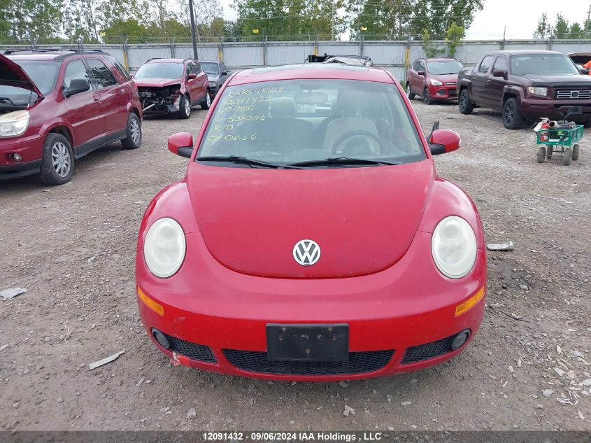 2007 Volkswagen New Beetle VIN: 3VWRW21C67M508004 Lot: 12091432