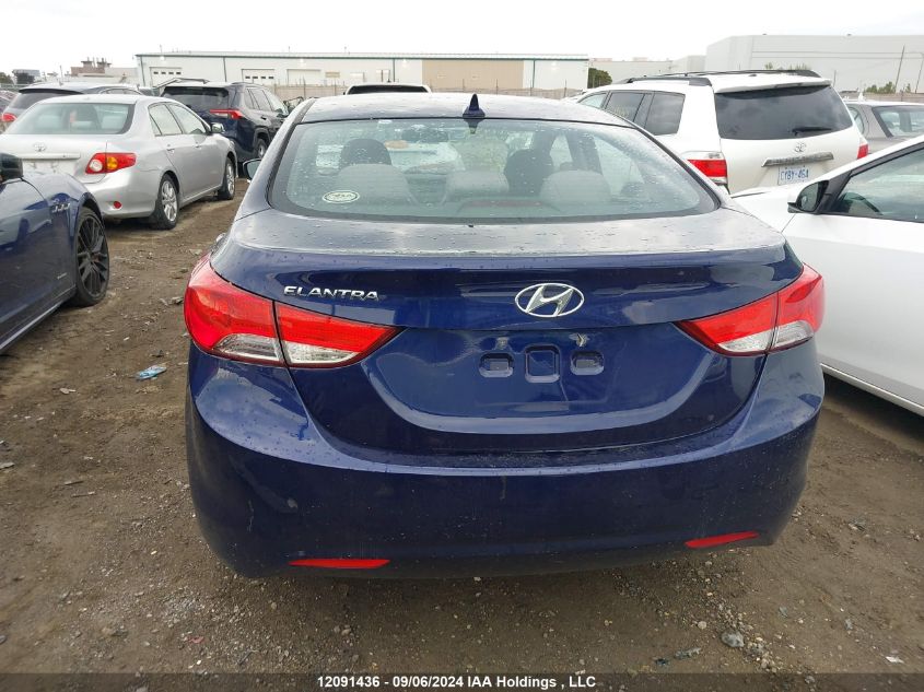 2013 Hyundai Elantra Gls VIN: 5NPDH4AE9DH180390 Lot: 12091436