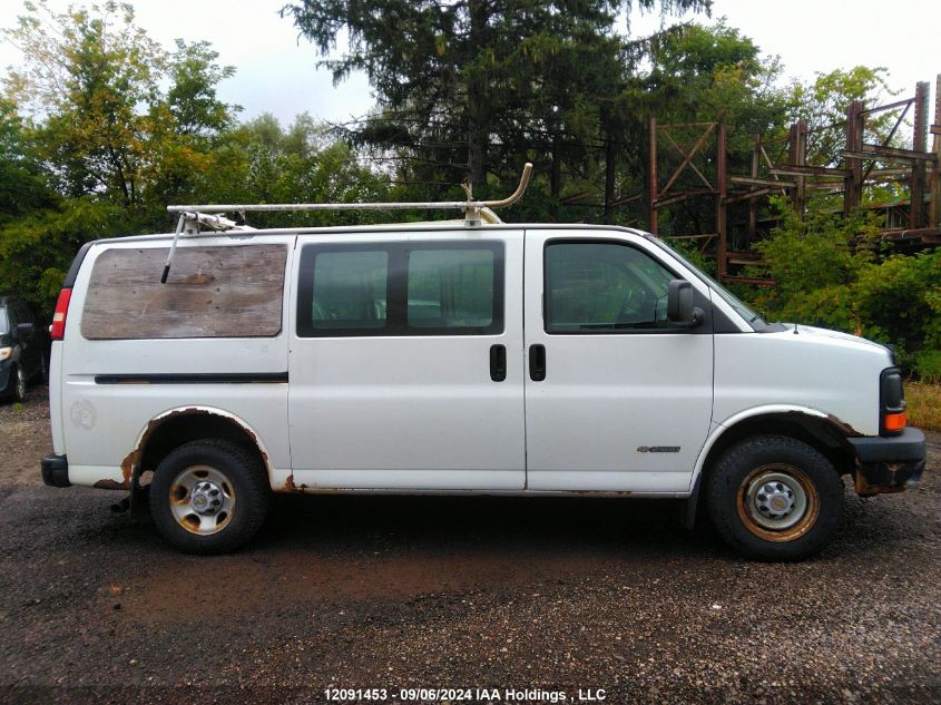 2005 Chevrolet Express VIN: 1GCGG25V751203107 Lot: 12091453