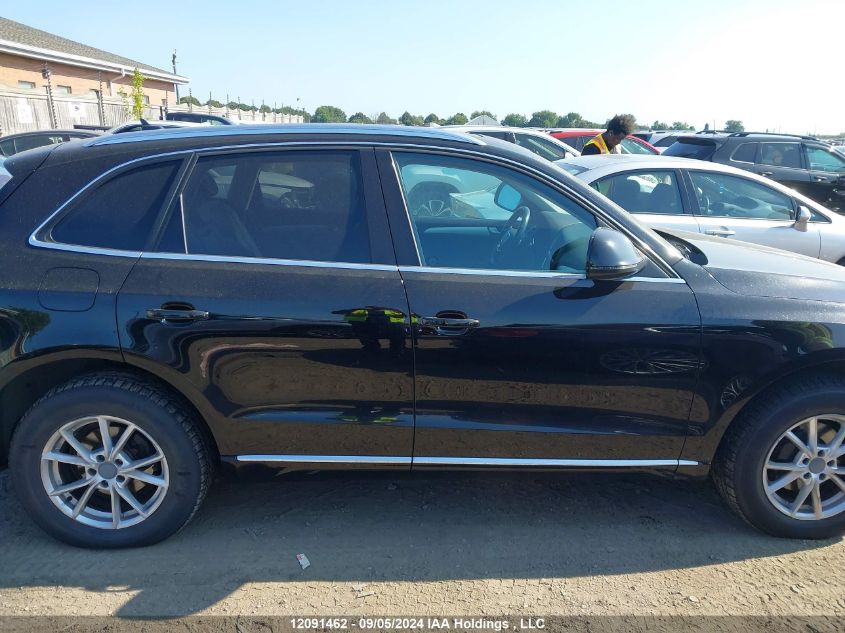 2013 Audi Q5 VIN: WA1LFCFP5DA101563 Lot: 12091462