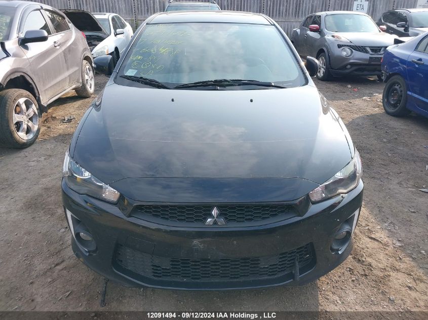 2017 Mitsubishi Lancer VIN: JA32U2FU7HU608488 Lot: 12091494