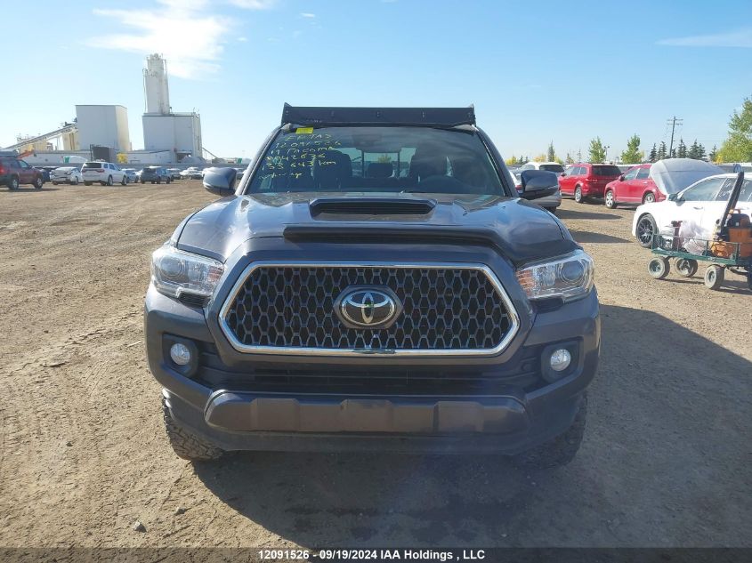 2019 Toyota Tacoma Double Cab/Sr5/Trd Sport/Trd Off Road VIN: 5TFDZ5BN1KX042636 Lot: 12091526