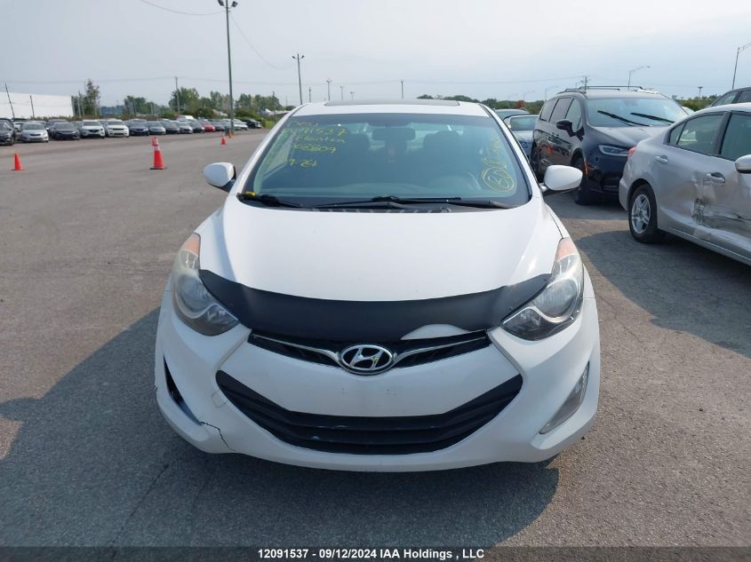 KMHDH6AE9DU008809 2013 Hyundai Elantra Coupe Gs/Se