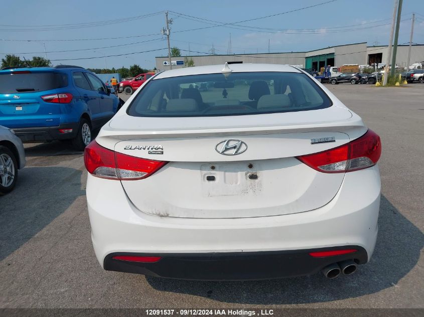 KMHDH6AE9DU008809 2013 Hyundai Elantra Coupe Gs/Se