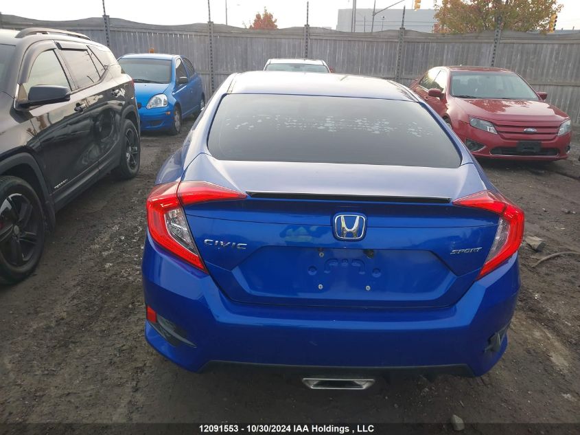 2019 Honda Civic Sedan VIN: 2HGFC2F85KH028418 Lot: 12091553