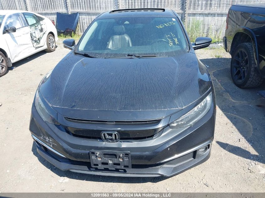 2020 Honda Civic VIN: 2HGFC1F96LH100957 Lot: 12091563