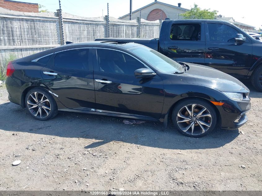 2020 Honda Civic VIN: 2HGFC1F96LH100957 Lot: 12091563