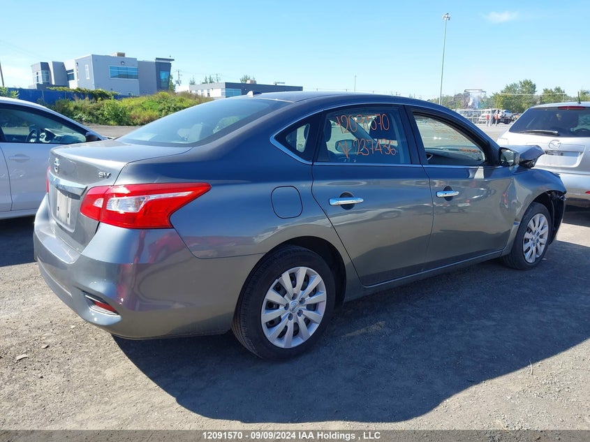 Vin: 3n1ab7ap5ky237436, lot: 2442070, nissan sentra 20194