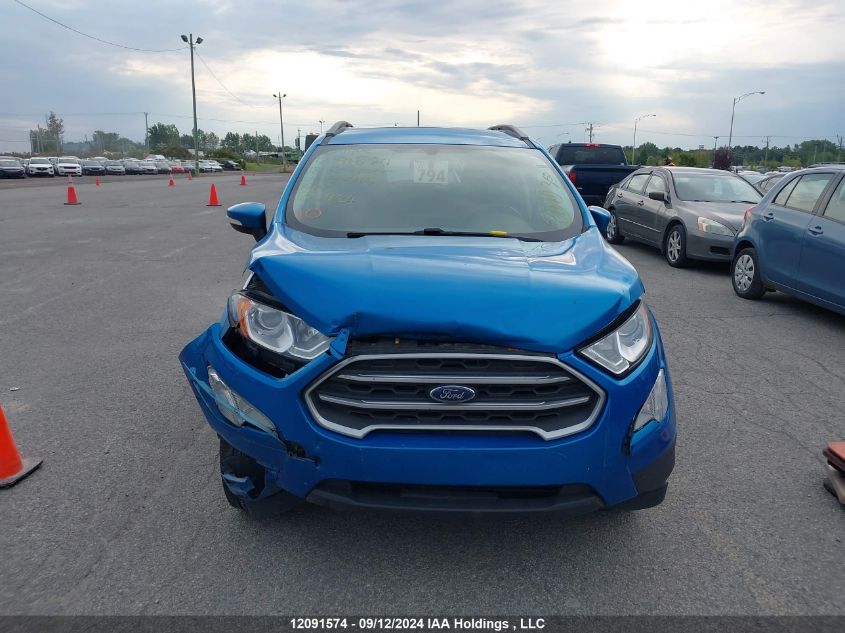 2018 Ford Ecosport Se VIN: MAJ6P1UL2JC191944 Lot: 12091574