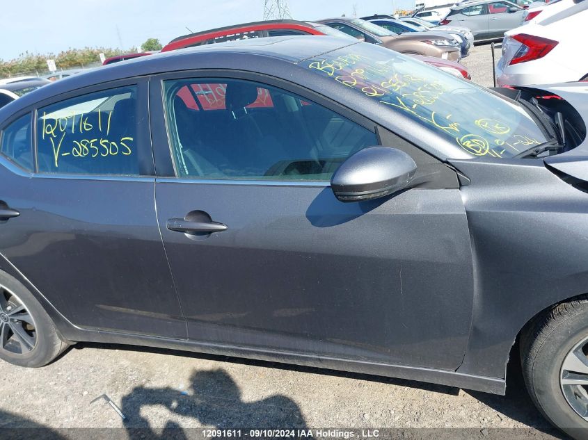 2021 Nissan Sentra VIN: 3N1AB8CV1MY285505 Lot: 12091611