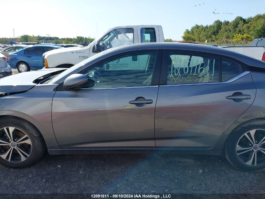 2021 Nissan Sentra VIN: 3N1AB8CV1MY285505 Lot: 12091611