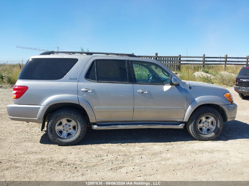 2003 Toyota Sequoia Sr5 VIN: 5TDBT44A63S142798 Lot: 12091638