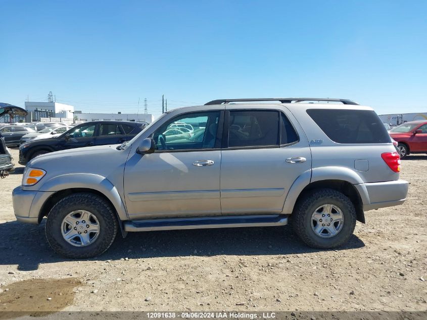 2003 Toyota Sequoia Sr5 VIN: 5TDBT44A63S142798 Lot: 12091638