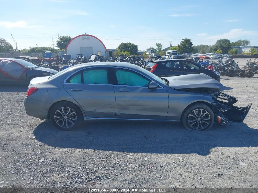 2015 Mercedes-Benz C 300 VIN: 55SWF4KB3FU066338 Lot: 12091656