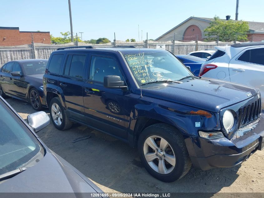 1C4NJPAB3CD595709 2012 Jeep Patriot