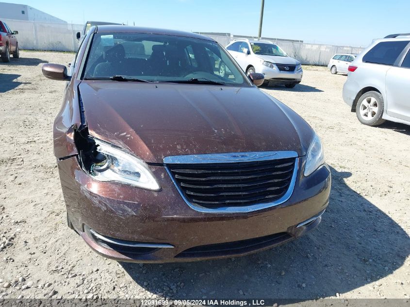 2013 Chrysler 200 Lx VIN: 1C3CCBAB3DN512588 Lot: 12091699