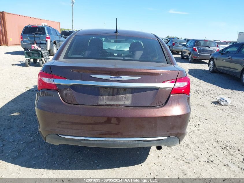 2013 Chrysler 200 Lx VIN: 1C3CCBAB3DN512588 Lot: 12091699