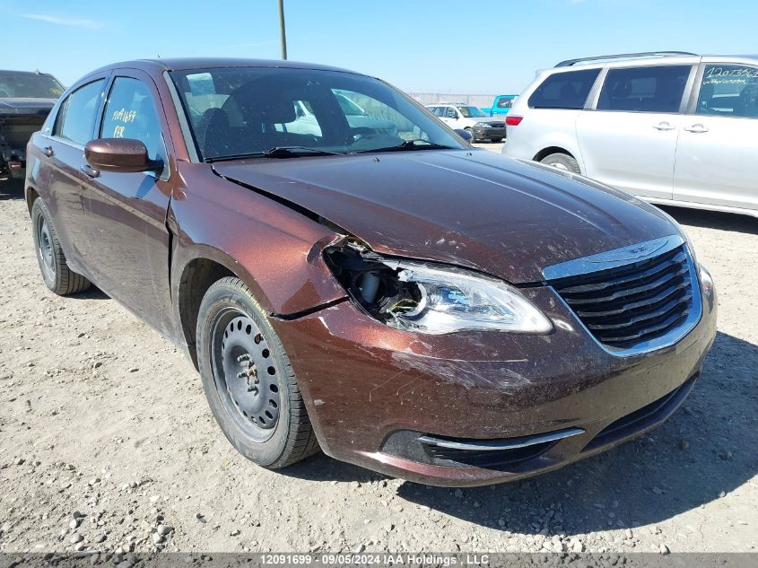 2013 Chrysler 200 Lx VIN: 1C3CCBAB3DN512588 Lot: 12091699